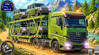 US Army Car Transporter Truck Driving 2026 - Military Mercedes G63 Sim | Android Gameplay screenshot 5