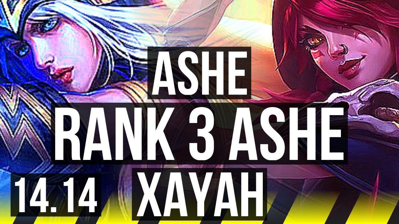 ASHE & Braum vs XAYAH & Leona (ADC) | Rank 3 Ashe, Rank 7, 6/2/11 | VN ...