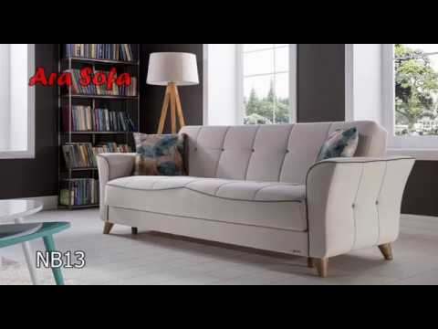 مبل تختخواب شو یک نفره آرا سوفا 18  