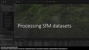 Structure from Motion: How to Process SfM Datasets