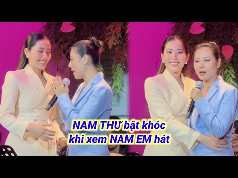 Video NAM EM khiến NAM THƯ bật khóc khi đi xem mình hát... - youtube