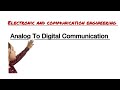Part2 Analog to DigitalCommunication #analogtodigital #education #engineeringcourses #physics #study