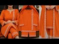 Summer Dress Sleeves Daman & Trouser Design 2026 | Pakistani Sleeves Daman Design