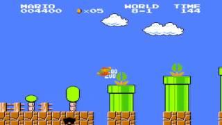 Super Mario Bros (NES) Level 8-1
