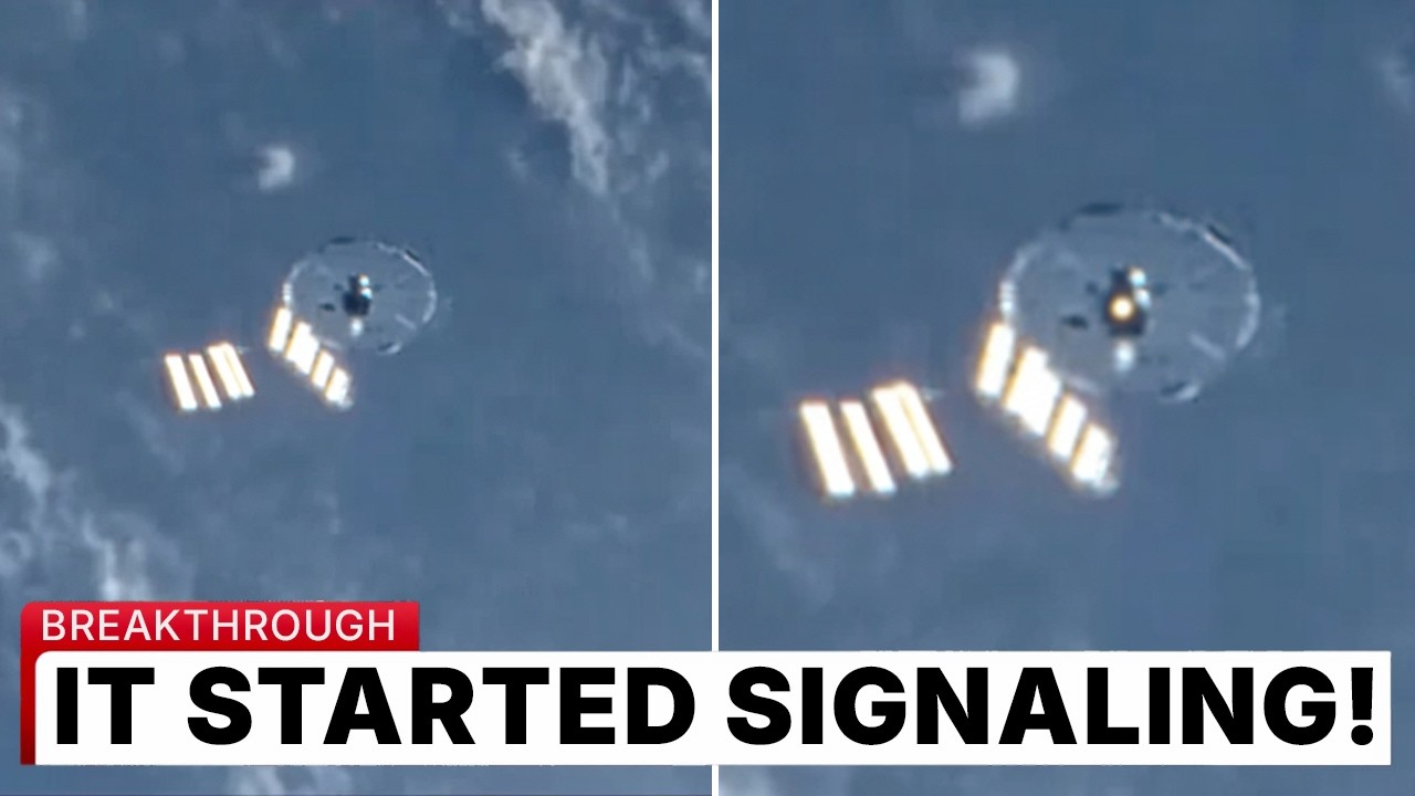 The Pentagon Just Classified an Object That's Been Following the ISS for 11 Days