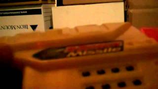 Buzzbee MEGA missile test