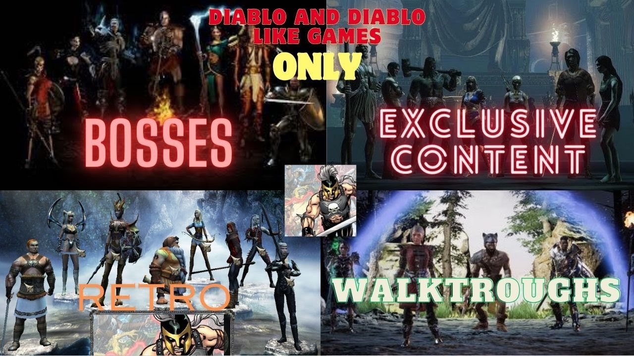 DIABLO LIKE GAMES EXPERIENCE OF A LIFETIME. NEMECAIAS CHANNEL TRAILER ...
