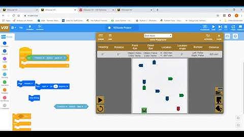 Virtual Robotics Tutorial 12: Colour Sensors, While loops & If/Else Statements – 11th Challenge