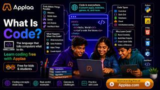 What is Code? 💻Learn coding free and easily with Applaa #ai #applaa #aiforkids #aiforstudents