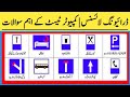 Important questions of the driving license computer test informative hints