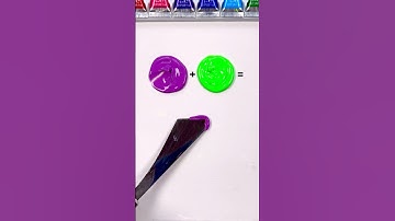 Paint mixing but the color names get weirder #paintmixing #colormixing #satisfyingart #asmrart