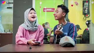 Dhyo Haw - Pelangi Baruku Cover DimasGepenk ft.Monica ( Senar 4)