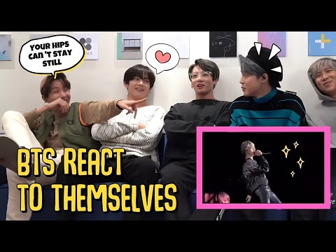 BTS Reaction to Themselves (Cute and Funny Moment)