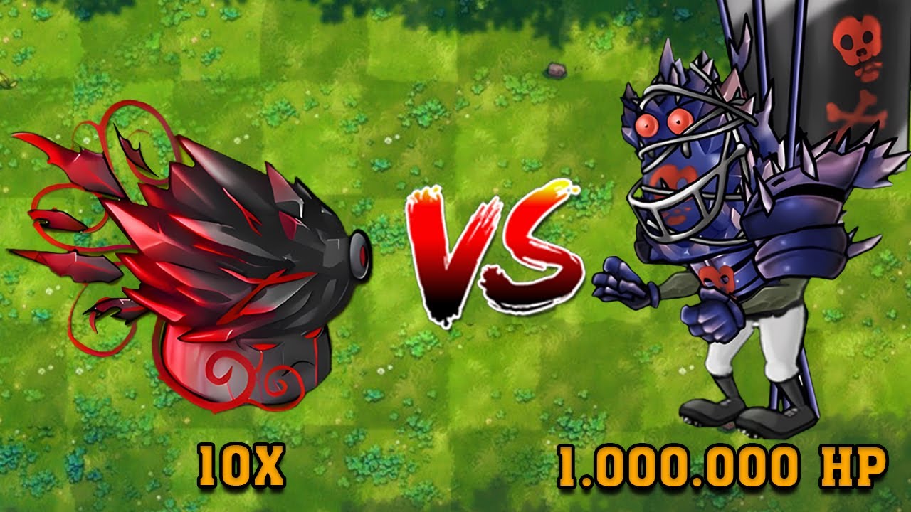 PVZ Fusion 2.3 Challenge! Magic Destroy Mushroom vs Ultimate Football-nut 1M HP - Who Will Win?