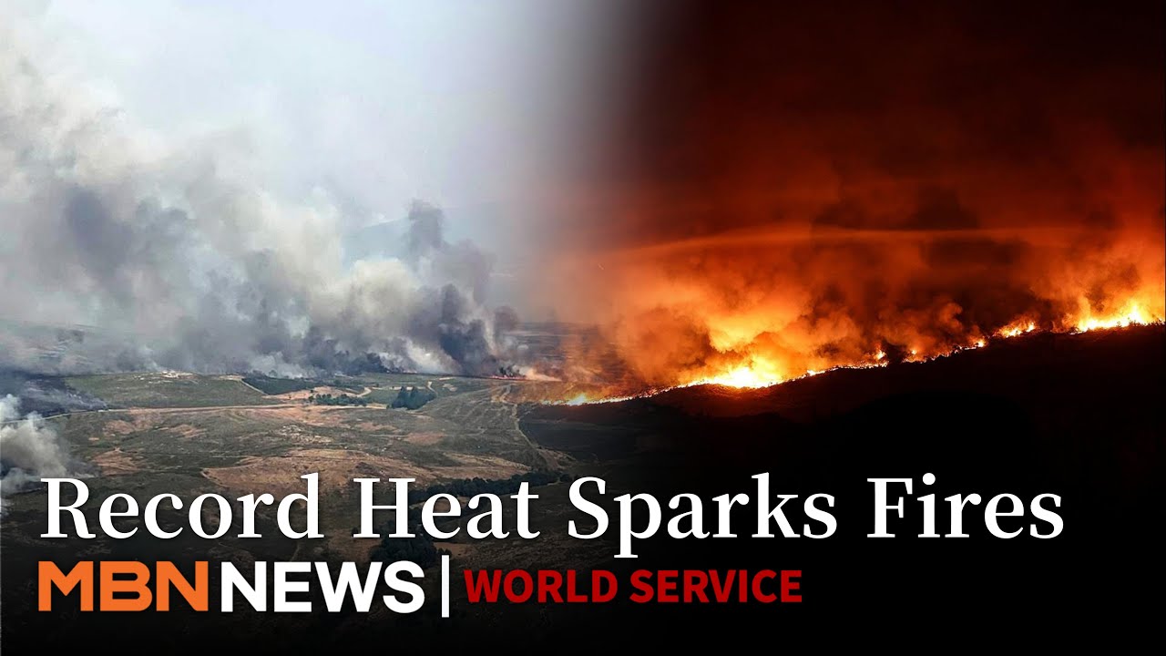 Southern Europe Wildfires Rage Amid Record Heatwave