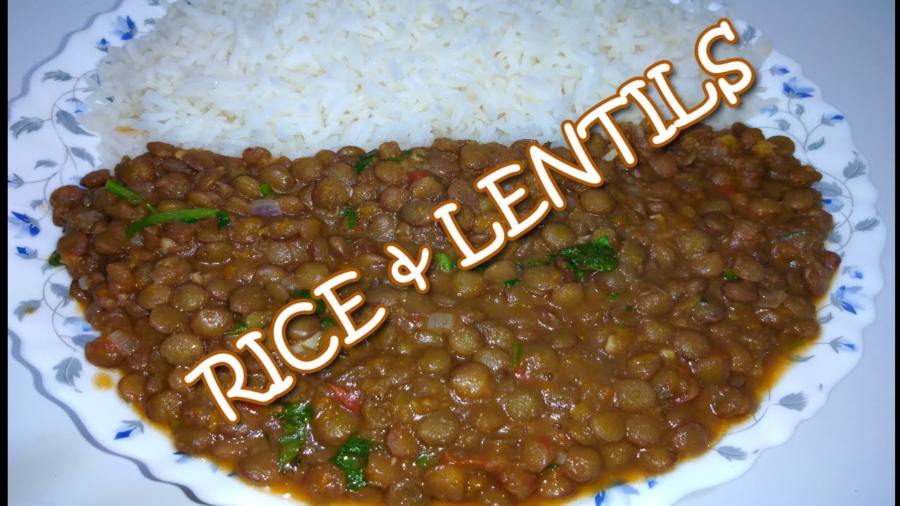 RICE AND LENTILS YouTube