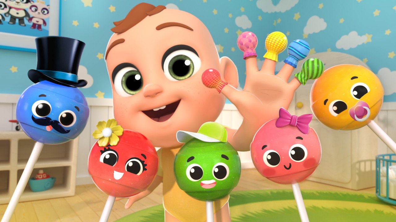 Finger Family Song - Catch the Lollipop! | Lalafun Nursery Rhymes & Kids Songs