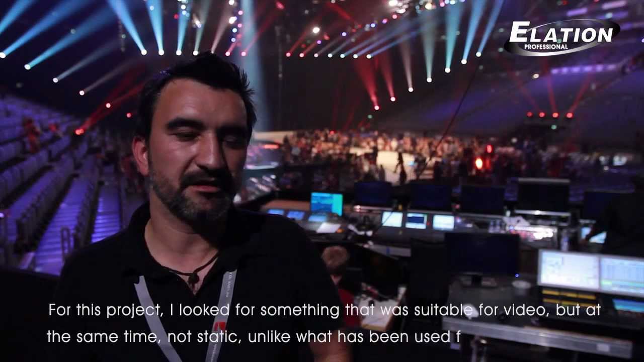 Elation EPV 762 MH @ Germany´s next Top Model. Interview with LD Manuel Da Costa