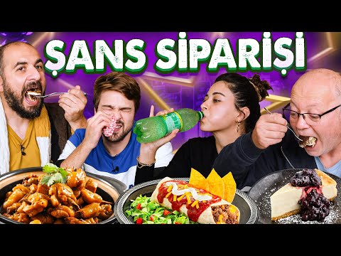 Şans Siparişi | Gözü Kapalı Yemek Siparişi