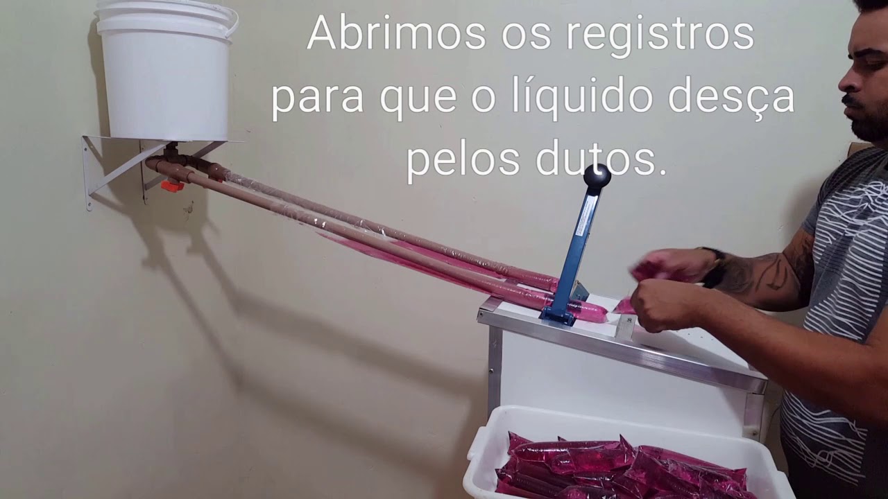 FLAMAQ 2 SUA MAQUINA DE ENCHER E SELAR GELADINHO GOURMET SACOLÉ DIDIN JUJU valor na descrição abaixo