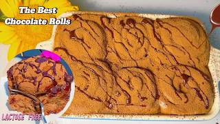 Lactose-Free Chocolate (Not Cinnamon) Rolls (No Butter!) super Soft, Not Too Sweet & Guilt-Free screenshot 4
