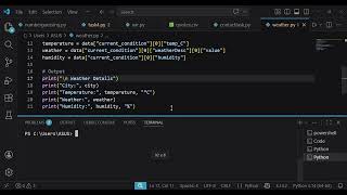 Celebrity Weather App using Python | Real-Time Weather Forecast (API Project) Profile
