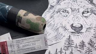 Wolf Tattoo | Time lapse