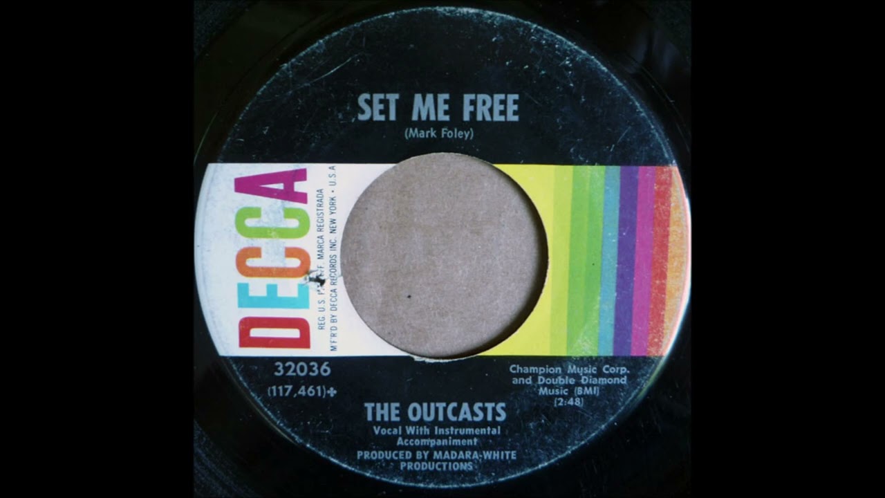 The Outcasts  –  Set Me Free 1966 [Jeffrey Glenn's Lost Jukebox Volume 160]