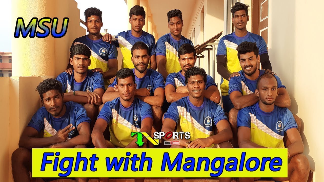 Last Final League - MS University vs Mangalore University | South Zone Men Kabaddi 2019