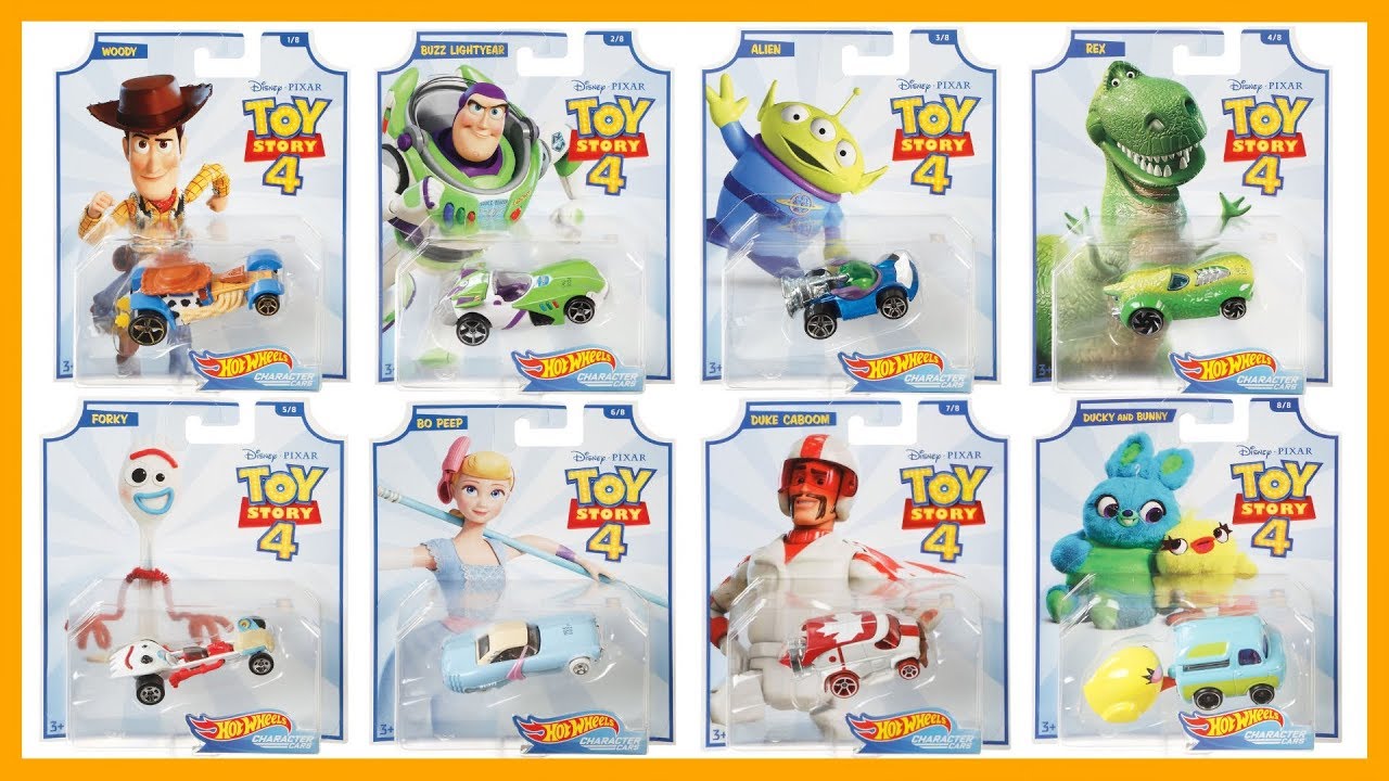 hot wheels toy story 4 cars
