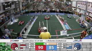 QM72 - 2016 Indiana Robotics Invitational
