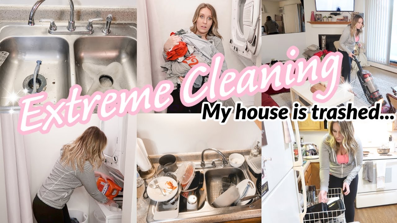 EXTREME CLEANING MOTIVATION 2020 | CLEAN WITH ME APARTMENT | CLEAN UP WITH ME | Clean House