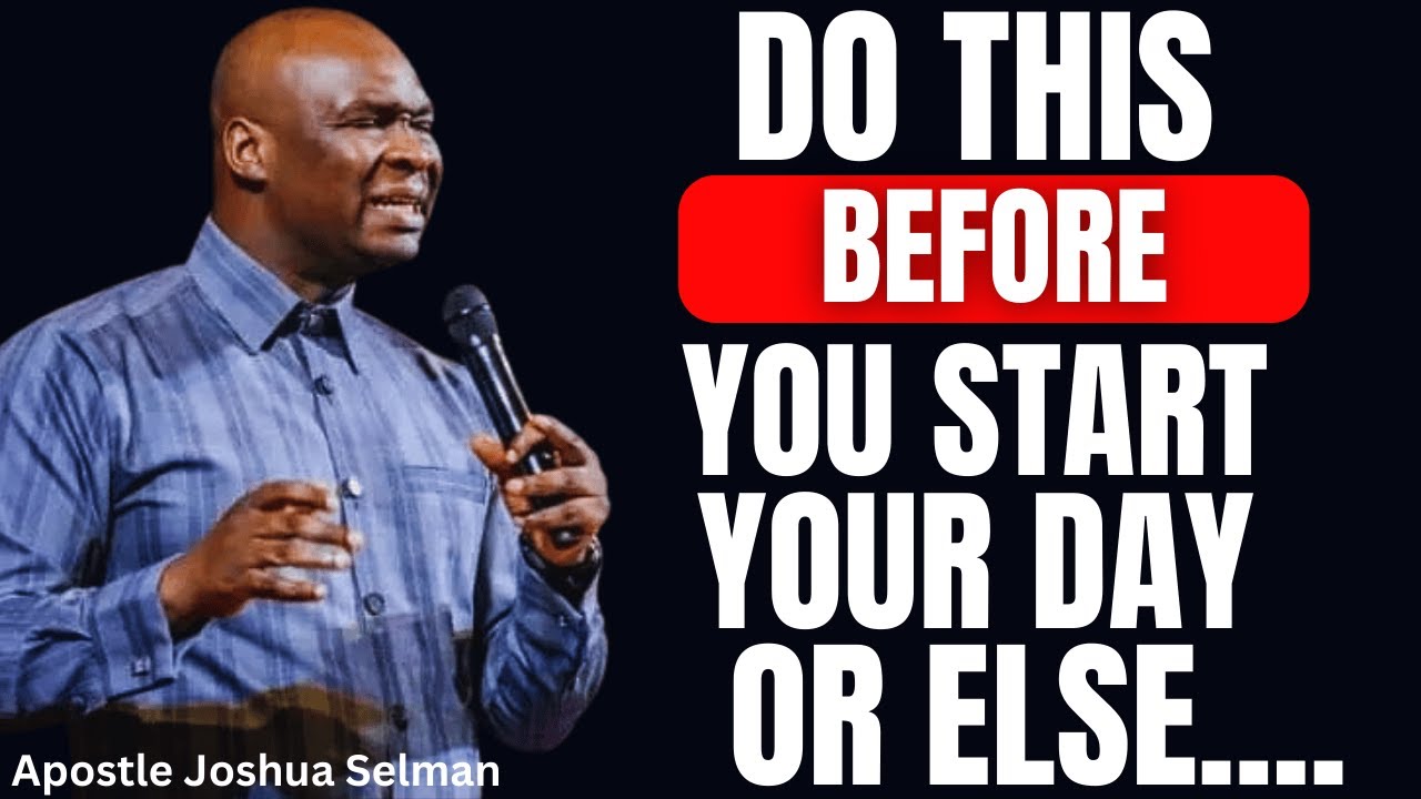[MORNING PRAYER] SPEAK INTO YOUR DAY BEFORE THE ENEMY DOES - APOSTLE ...