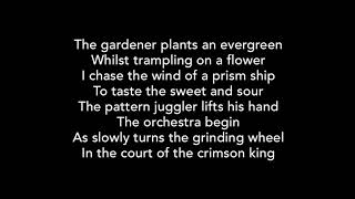 STEVE HACKETT In The Court Of The Crimson King (+lyrics)