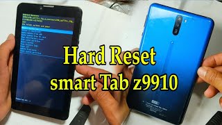 Hard Reset Tablette heatz smart Tab z9910