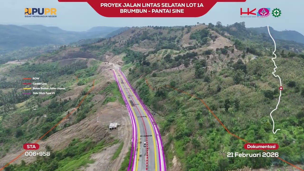 Video Progres 21 Februari 2026 JLS Lot 1A