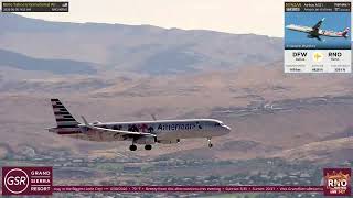 AAL1911 Special Stand Up to Cancer Livery Lands at KRNO
