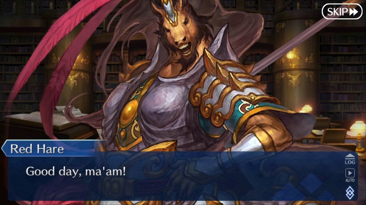 FGO | Red Hare - Interlude: The Other Lu Bu's Identity Is... - YouTube