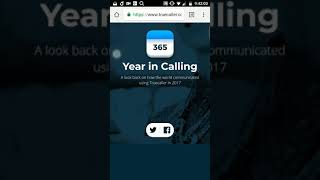 Truecaller ID Year In Calling 2017 screenshot 3