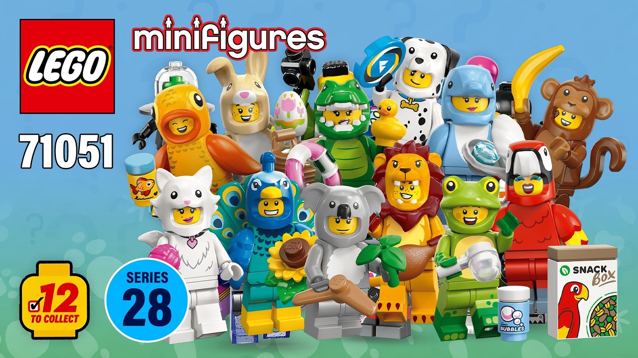 All LEGO Minifigures Series 28 (12in1)[71051] Collecting & Building @TopBrickBuilder