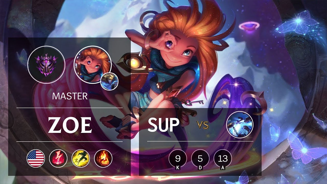 Zoe Support vs Xerath - NA Master Patch 9.14
