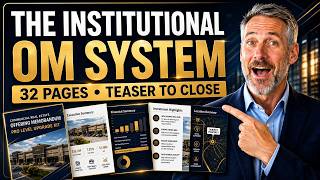 Commercial Real Estate Offering Memorandum Template | 32-Page Institutional OM Walkthrough