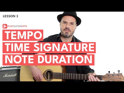 Guitar Lesson N°3: Basic Rhythm Concepts [Play Guitar Hits App]