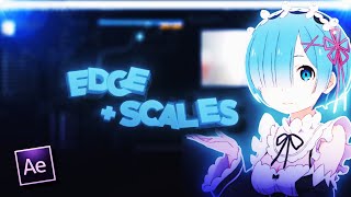 HOW TO MAKE EDGY SCALE TRANSITIONS + AFTER EFFECTS 「AMV TUTORIAL」