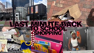 LAST MINUTE BACK TO SCHOOL SHOPPING PICK UPS + h&m, zara, lenox mall, atlantic station + MINI HAUL