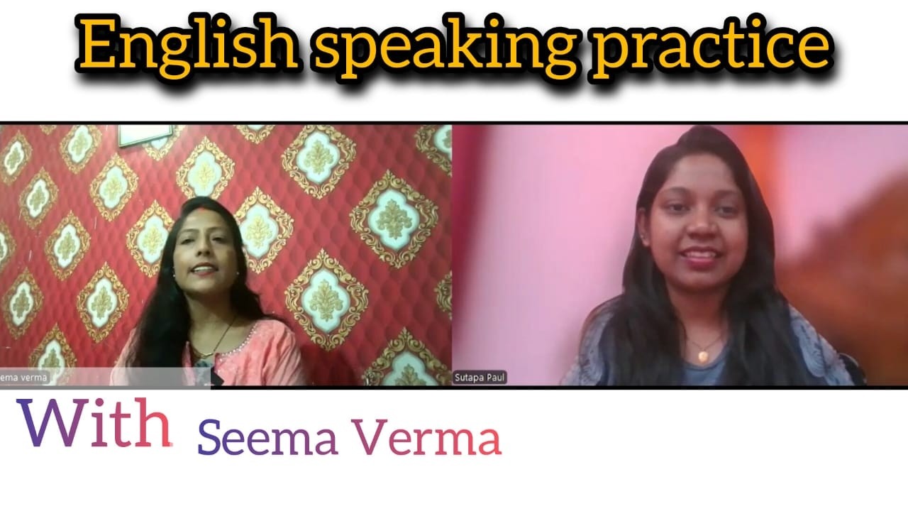 Practice English speaking With Seema ma'am|| Casual talks only ||