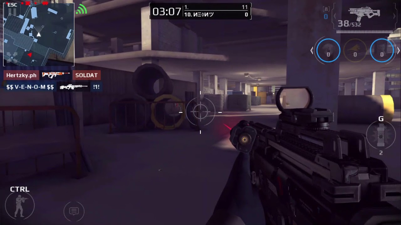 Modern Combat 5  eSports FPS 2020 10 23  HACKER USING RATE OF FIRE, HAVE FUN GUYS, DT hc4123 eur