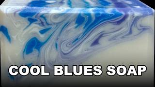 Make Cool Blues Soap | Cold Process Soap Making Tutorial