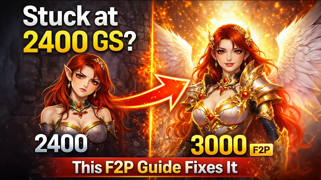 Aion 2 – Stuck at 2400 GS? This F2P Guide Fixes It