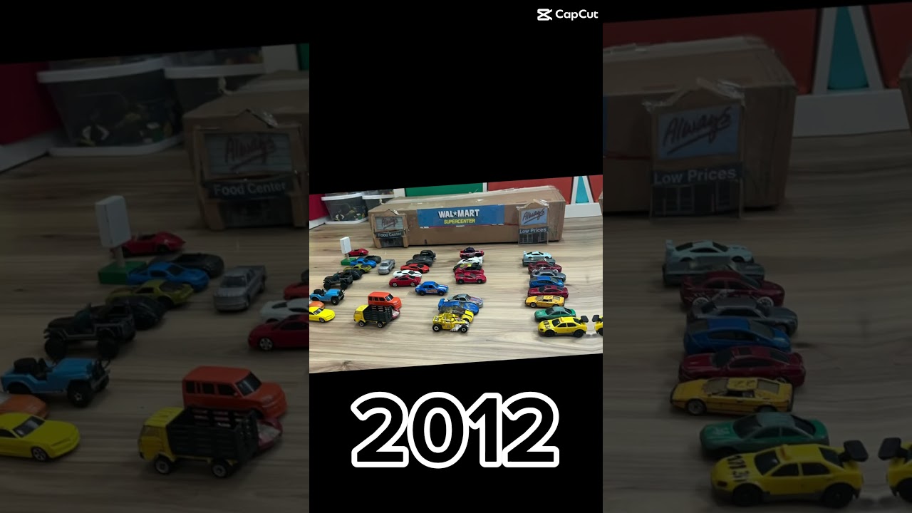 Abandoned cardboard Walmart super center 